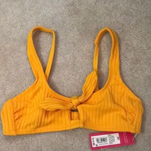 This is a yellow top from target size extra small